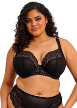 Load image into Gallery viewer, ELOMI: "Tiernie" Stretch Plunge Bra - Black