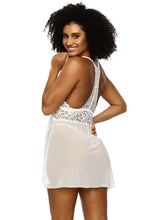 Load image into Gallery viewer, FELINA: Renee Lace & Mesh Babydoll