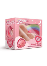 Load image into Gallery viewer, Unihorn Heart Throb The Pulsing One Silicone Clitoral Stimulator - Pink
