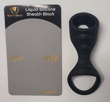 Load image into Gallery viewer, SPARTACUS : Liquid Silicone Sheath - Black