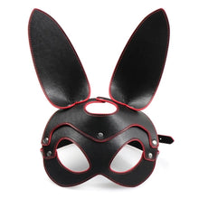 Load image into Gallery viewer, TOUCH OF FUR: Bunny Mask - Black
