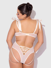 Load image into Gallery viewer, House of Desire: ROSALIE EMBROIDERED LACE TEDDY