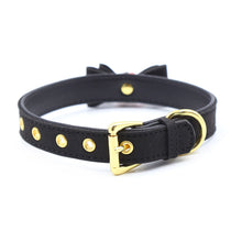 Load image into Gallery viewer, PLE SUR: Cat Collar with Bow and Bell