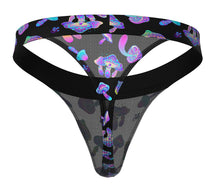 Load image into Gallery viewer, MALE POWER: Hazy Dayz Colourful Mushrooms - Micro Thong