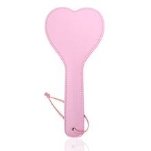 Load image into Gallery viewer, PLE SUR: Pink PVC Heart Shaped Spanking Paddle
