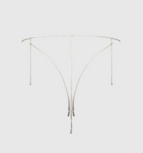 Load image into Gallery viewer, HOUSE OF DESIRE: RHINESTONE & PEARL BUTTERFLY PANTY