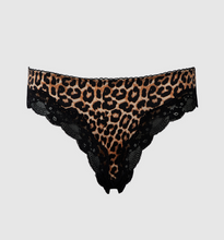 Load image into Gallery viewer, HOUSE OF DESIRE: DEVON MICRO & LACE STRAPPY BACK HIPSTER