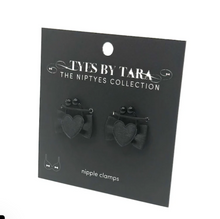 Load image into Gallery viewer, TYES BY TARA : Sweetheart White Niptyes - Nipple Clamps