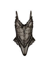 Load image into Gallery viewer, OH LA LA CHERI : Valentine Sheer Lacey Teddy