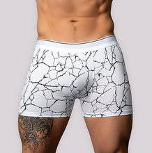 Load image into Gallery viewer, MALE POWER : So Comfy Boxer Brief - White Marble