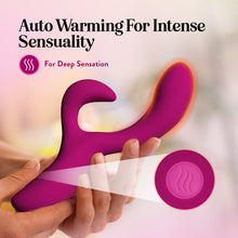 Load image into Gallery viewer, Blush: Quinn - Rabbit Vibrator - Burgundy