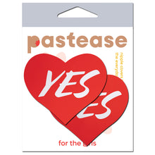 Load image into Gallery viewer, Pastease Love Yes Red Heart Pasties
