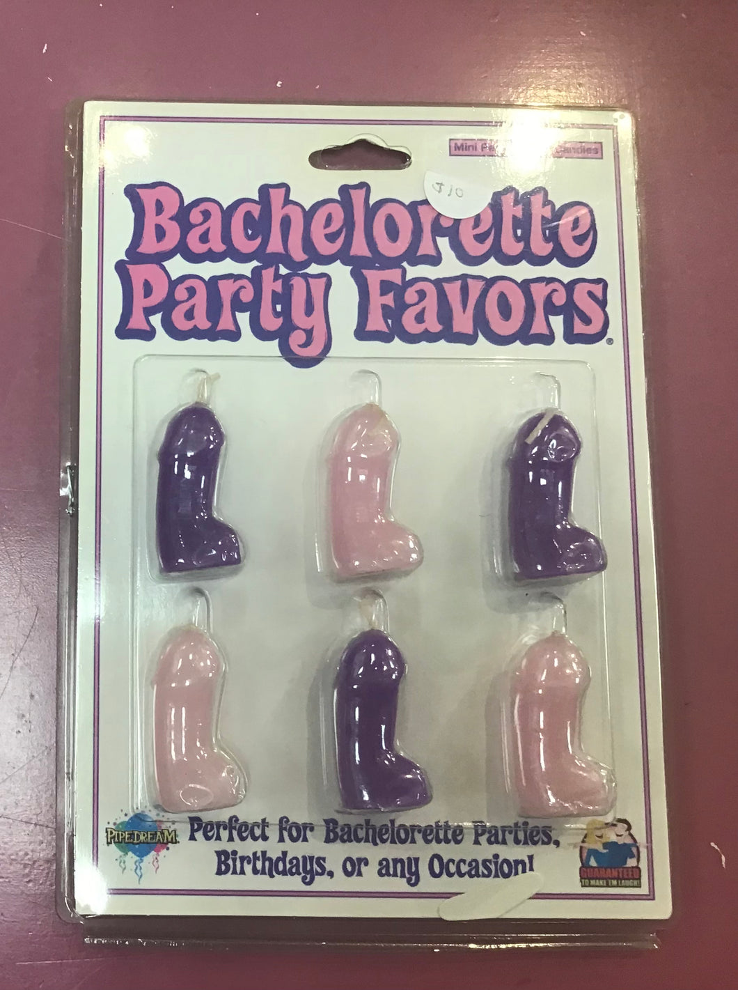 Bachelorette party Favours: MINI PECKER PARTY CANDLES [6pack]