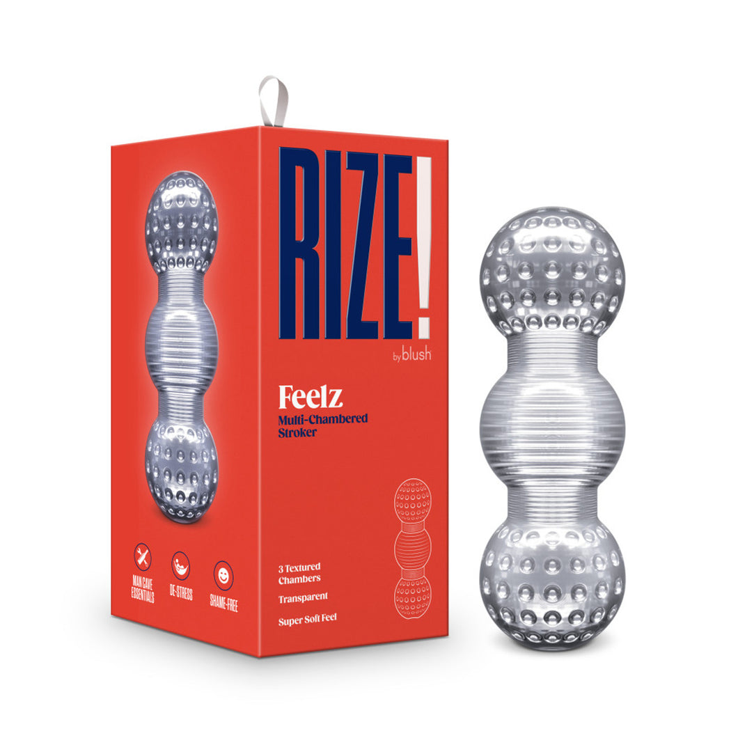 Rize - Feelz - Multi Chambered Stroker - Clear