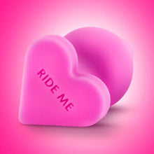 Load image into Gallery viewer, Play with Me - Naughtier Candy Heart - Ride Me - Pink
