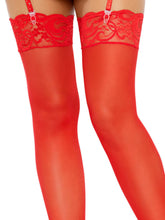 Load image into Gallery viewer, LEG AVENUE: 1011Q - Plus Alix Thigh High Stockings [Q/S]
