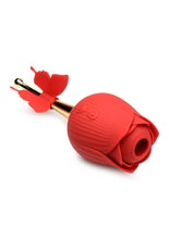 Load image into Gallery viewer, Inmi Bloomgasm Flutter Rose Rechargeable Silicone Sucking Rose with Butterfly Teaser