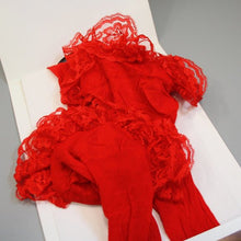 Load image into Gallery viewer, LEG AVENUE: 9200 Sheer Thigh Highs with Ruffle Top [red]
