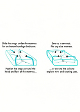 Load image into Gallery viewer, SPORTSHEETS: Under the Bed Restraint System