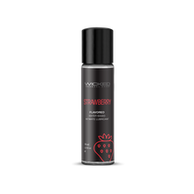 Load image into Gallery viewer, WICKED - STRAWBERRY Flavored Water Based Intimate Lubricant