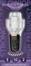 Load image into Gallery viewer, BLOWJOB SUCKER VIBRATING (THE MALE STROKER ROSE 2 )
