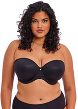 Load image into Gallery viewer, Elomi Smooth Moulded Strapless Bra - Black/UK Size
