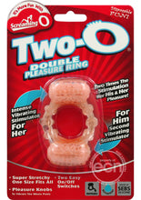 Load image into Gallery viewer, Two-O Double Pleasure Ring Silicone Cock Ring
