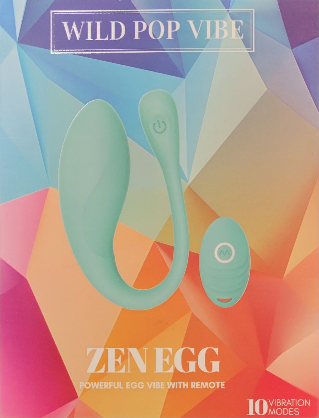 Wild Pop Vibe: Zen Egg - Powerful Egg Vibrator with Remote[2 available colours]