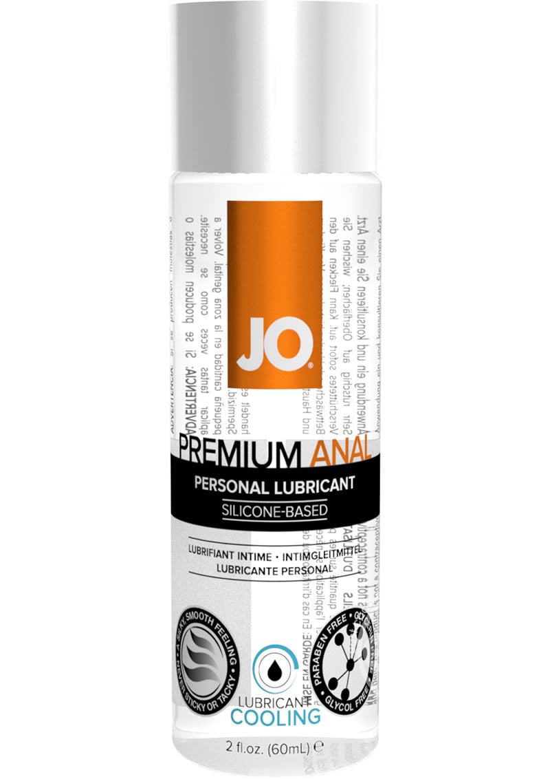 JO Premium Anal Silicone Cooling Lubricant - 2 oz