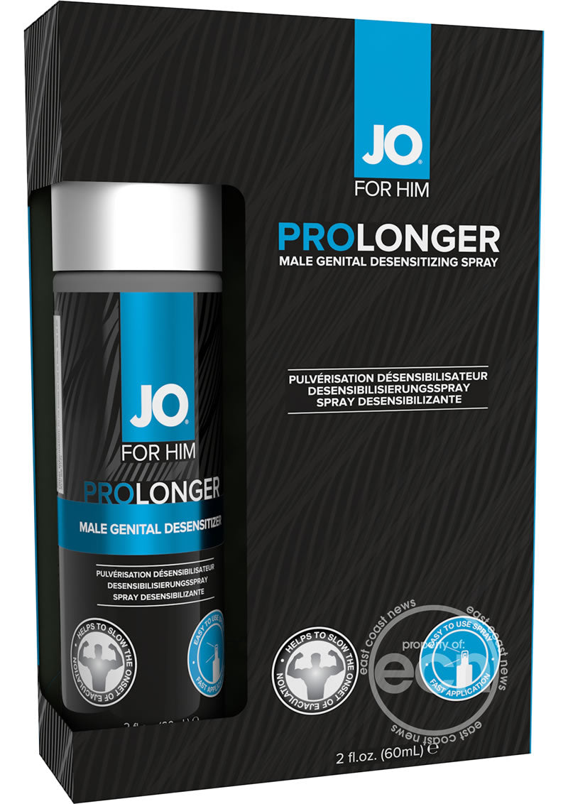 JO Prolonger Spray Desensitizing with Benzocaine - 2oz