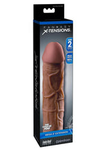 Load image into Gallery viewer, Fantasy X-Tensions Mega 2in Extension Sleeve 8in - Chocolate
