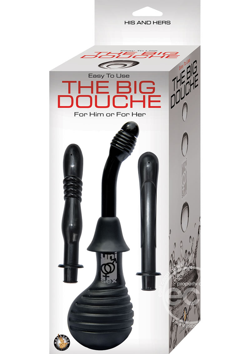 The Big Douche For Him Or For Her Kit - Black