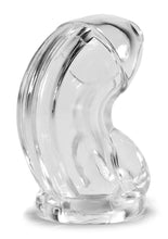 Load image into Gallery viewer, Oxballs Atomic Jock Cock-Lock Chastity Cage - Clear

