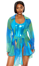 Load image into Gallery viewer, Forplay: Nayarit Chiffon Tie Front Pool Tunic [3 colour options]
