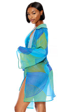 Load image into Gallery viewer, Forplay: Nayarit Chiffon Tie Front Pool Tunic [3 colour options]
