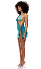 Load image into Gallery viewer, FORPLAY: Naples Pool Mini Dress - Ombre Cool
