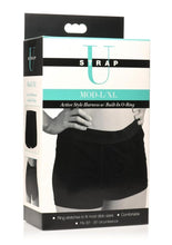 Load image into Gallery viewer, Strap U Mod Active Style Harness + Built In O Ring - Black
