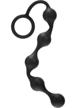 Load image into Gallery viewer, ME YOU US: Onyx Silicone Anal Beads - Black

