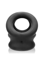 Load image into Gallery viewer, Oxballs Tri-Squeeze Silicone 3-Ring Ball Stretching Sling - Black
