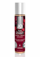 Load image into Gallery viewer, JO H2O Water Based Flavored Lubricant: Various Flavours -1oz

