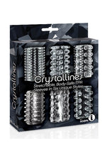 Load image into Gallery viewer, The 9&#39;s - Crystalline Cock Sleeves (6 per pack) - Clear
