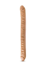 Load image into Gallery viewer, Blush Dr. Skin Silver Collection Double Dildo 18in - Caramel
