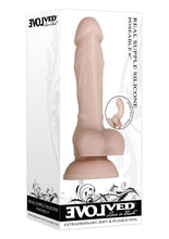 Load image into Gallery viewer, Evolved : Real Supple Poseable Silicone Dildo with Balls 6in - Vanilla
