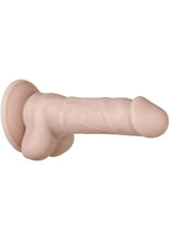 Load image into Gallery viewer, Evolved : Real Supple Poseable Silicone Dildo with Balls 6in - Vanilla
