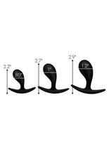 Load image into Gallery viewer, Master Series Dark Droplets Curved Anal Trainer Set (3 piece)
