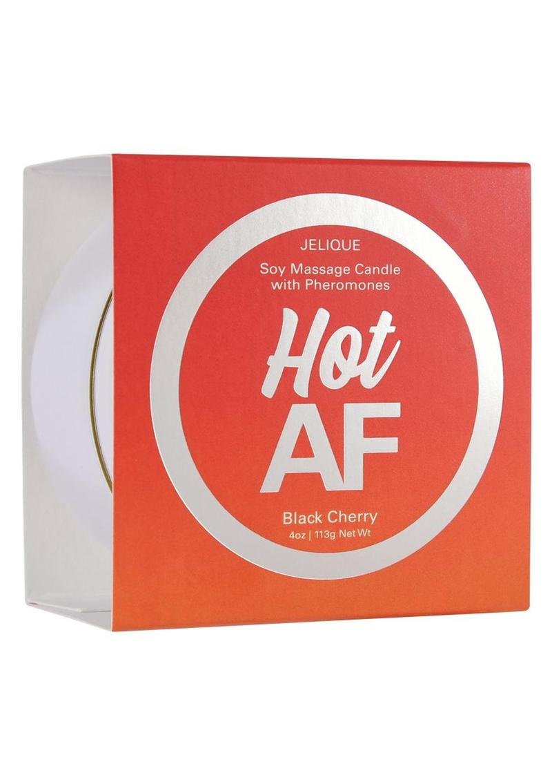 Jelique Massage Candle Pheromone Hot AF Black Cherry 4oz