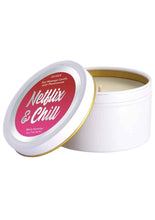 Load image into Gallery viewer, Jelique Massage Candle Pheromone Netflix &amp; Chill Very Yummy 4oz
