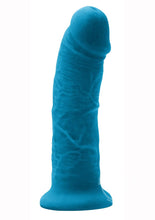 Load image into Gallery viewer, Colours Pleasures Girth Silicone Dildo 7in - Blue
