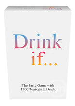 Load image into Gallery viewer, Drink If... Drinking Game
