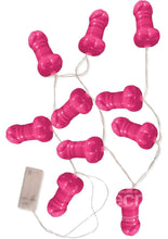 Load image into Gallery viewer, Bachelorette Pecker Party Lights - Pink
